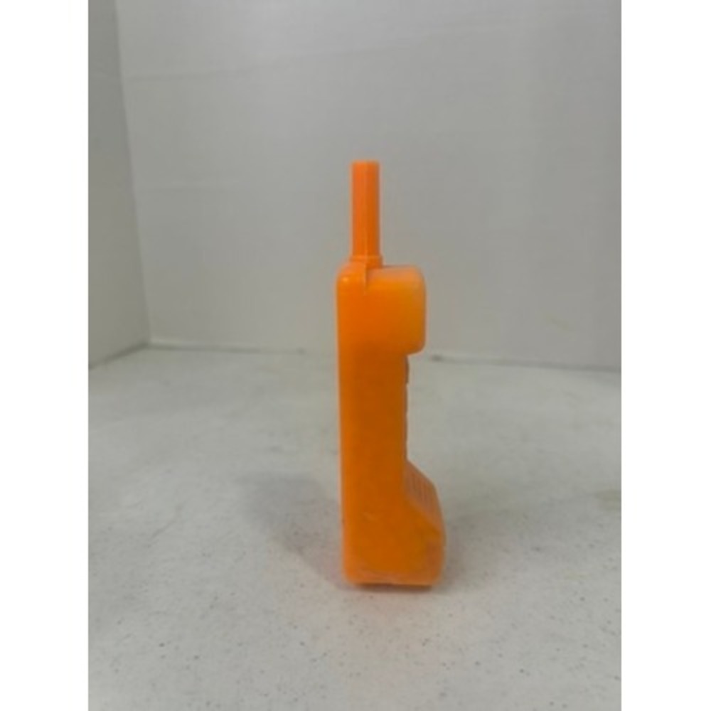 Vintage 1994 Phoney Phone Gum Filled Toy Cell Phone Orange Bee International - Picture 4 of 5